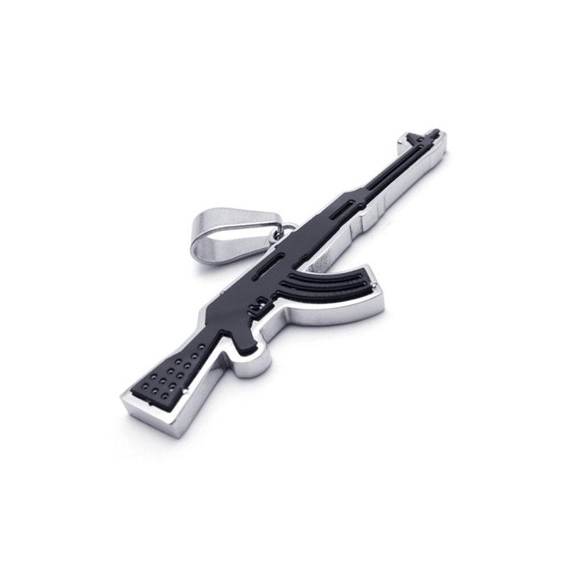メンズ ゴールデン 純チタン AK47 ライフルペンダントネックレス メンズ ゴールデン 純チタン AK47 ライフルペンダントネックレス