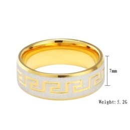 品質と量を保証する男性用チタンリング