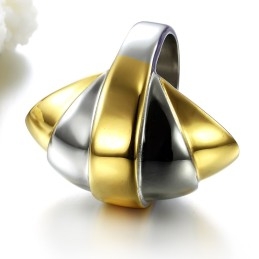 品質と量を保証する男性用誇張チタンリング