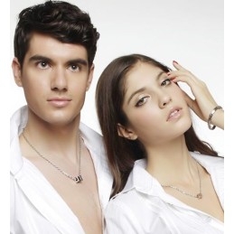 ファッションラブフォーエバーチタンネックレスペンダント（ゴールド）