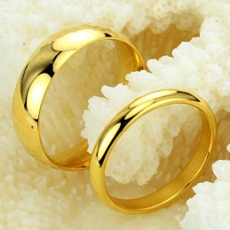恋人のための高品質チタンリング