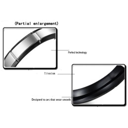 恋人のための高品質レトロチタンリングの女王