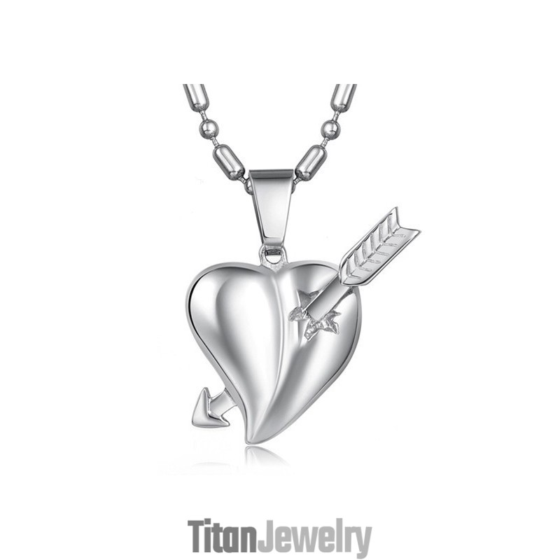 世界中で売れている女性用スイートハートチタンネックレス