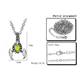 世界的に有名な男性用チタンネックレス