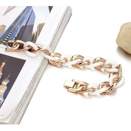 信頼性の高いパフォーマンスチタンセラミックブレスレット