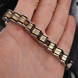 安定した品質の男性用チタンブレスレット