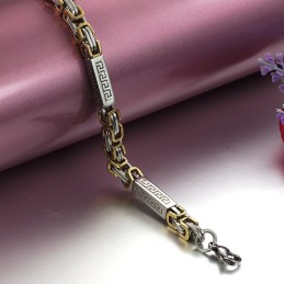 世界的に有名な男性用チタンブレスレット