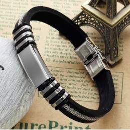 豊富なバリエーションのチタンシリコンバングル