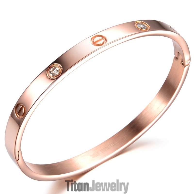 高品質のメスネジチタンバングル