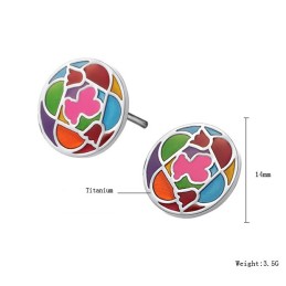 品質と量を保証する女性用チタンイヤリング