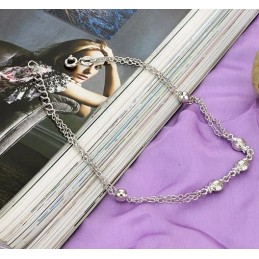 優れた品質の女性用魚型プラチナメッキチタンアンクレット
