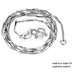 品質と量を保証する女性用ゴールドシードプラチナメッキチタンチェーン