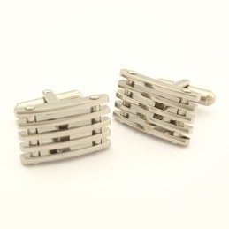 新しいスタイルのチタン製ファンキーなカフスボタン