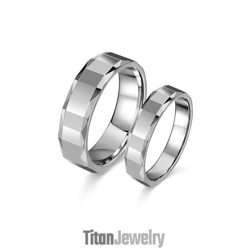 恋人のための高品質タングステンセラミックリング