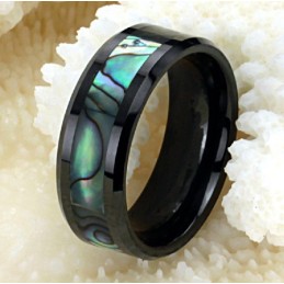 品質と量を保証するブラックタングステンセラミックシェルリング