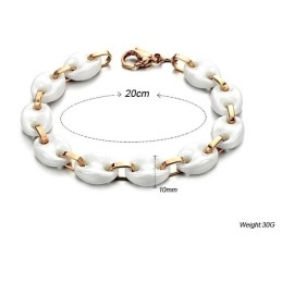 高品質のタングステンセラミックブレスレット