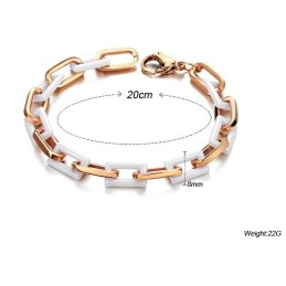 幅広い種類の女性用ファッションタングステンセラミックブレスレット