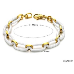 安定した品質の女性用タングステンセラミックブレスレット