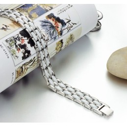 品質と量を保証する女性用ファッションタングステンセラミックブレスレット