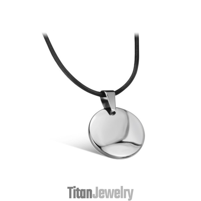 高品質のラウンドタングステンセラミックネックレス