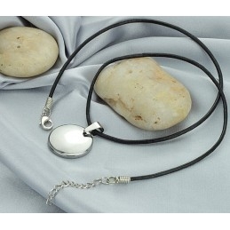 高品質のラウンドタングステンセラミックネックレス