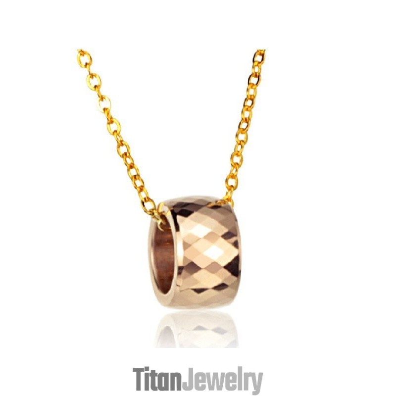 安定した品質の女性用タングステンセラミックネックレス