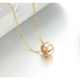 安定した品質の女性用タングステンセラミックネックレス