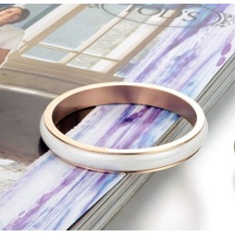 豊富なバリエーションのホワイトタングステンセラミックバングル