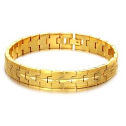 高品質の女性用18K金メッキブレスレット