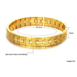 高品質の女性用18K金メッキブレスレット