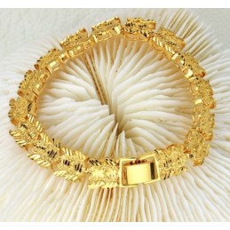 高品質の女性用18K金メッキブレスレット