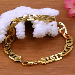高品質の女性用18K金メッキブレスレット