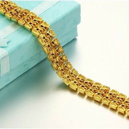 優れた品質の女性用クラシック18Kゴールドメッキブレスレット