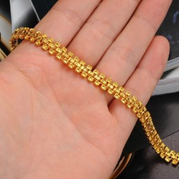 豊富なバリエーションの18Kゴールドメッキブレスレット