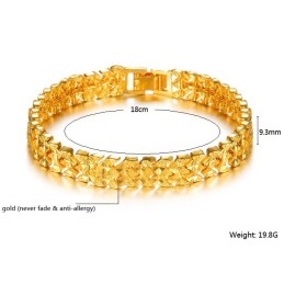 優れた品質の女性用18Kゴールドメッキブレスレット