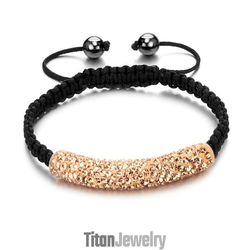 信頼できる品質の女性用ボール型クリスタルブレスレット