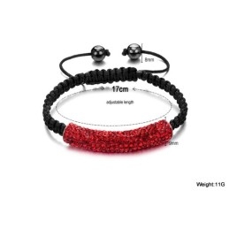 信頼できる品質の女性用ボール型クリスタルブレスレット