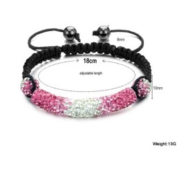 優れた品質の女性用ボール型クリスタルブレスレット