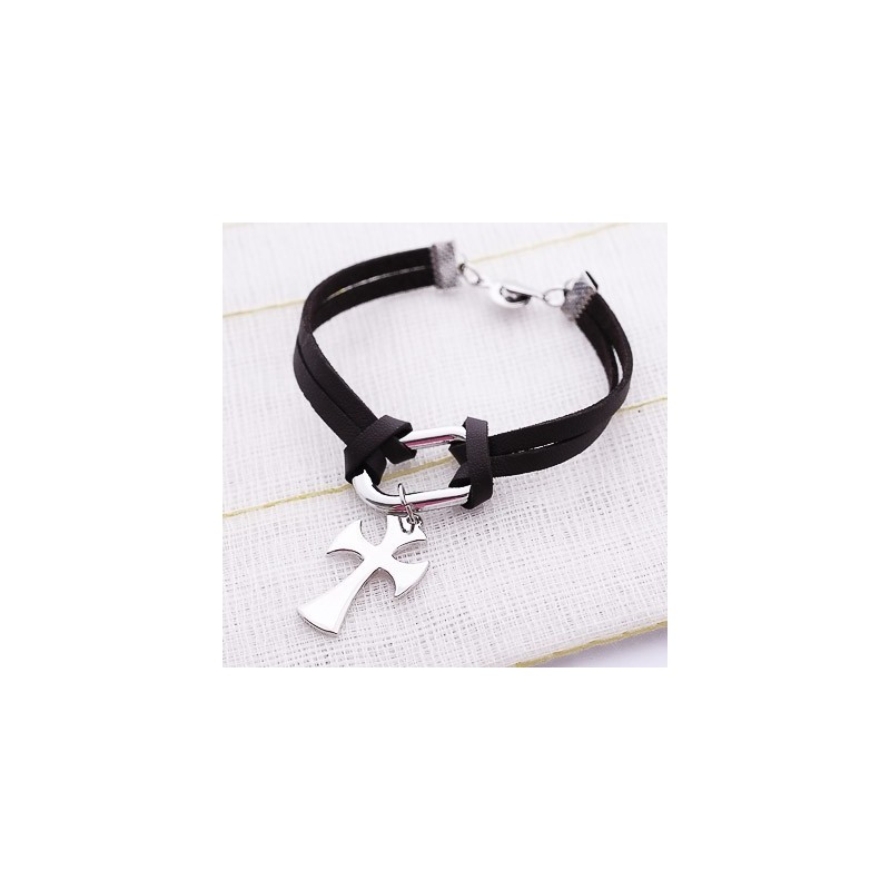 Wonens チタンクロスブレスレット Wonens チタンクロスブレスレット