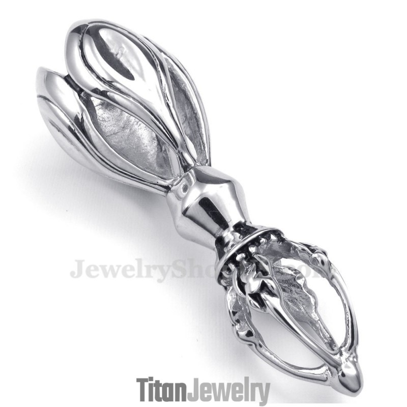 魅力的なチタンペンダントネックレス（チェーン無料）