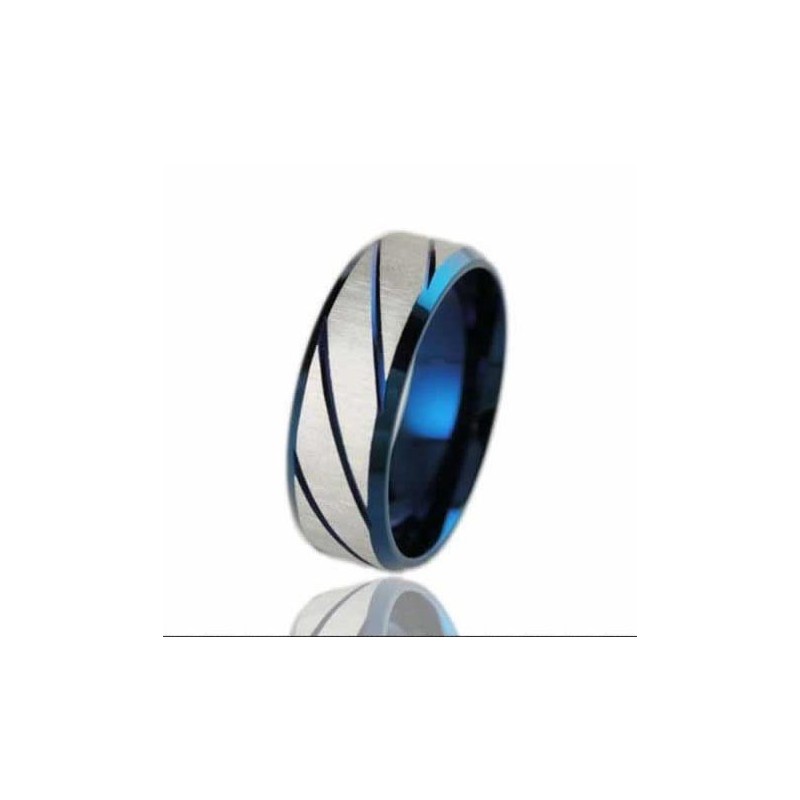 チタン 7mm 溝付きリング チタン 7mm 溝付きリング