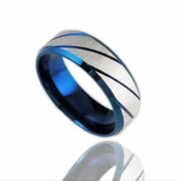 チタン 7mm 溝付きリング
