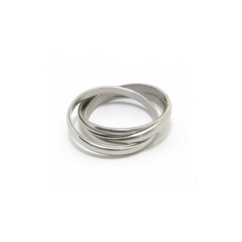スリーサークル 8mm チタンリング スリーサークル 8mm チタンリング