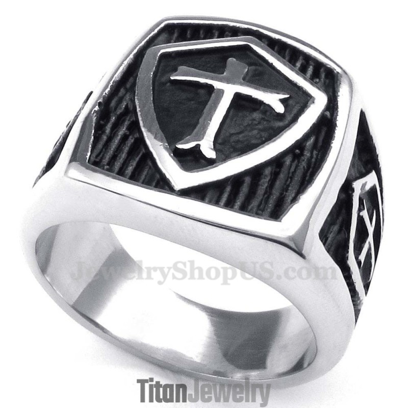 チタンクロスリング