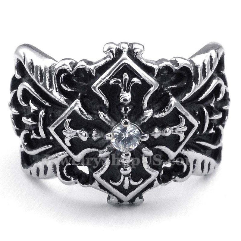 チタンクロスリング