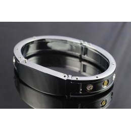 メンズチタンダイヤモンドブレスレット