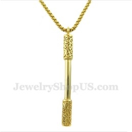 メンズチタンペンダント（フリーチェーン付き）