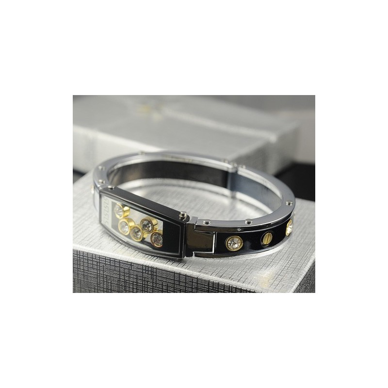 メンズチタンダイヤモンドブレスレット メンズチタンダイヤモンドブレスレット
