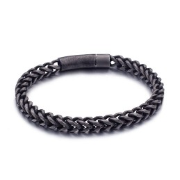 チタンメンズブレスレット チタンボーイズ レトロ ヒップホップ トレンディ ハンドジュエリー
