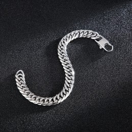 Tide Accessories ファッション チタン メンズ 椎骨チェーン スクエアバックル ブレスレット